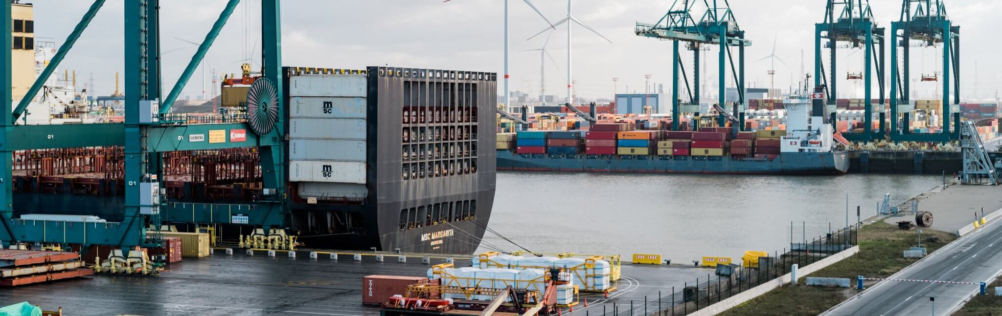 Intelligente Poller im Hafen Antwerpen