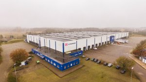 A place with a logistical tradition: DB Schenker in the renovated former Coop hall in Güstrow © DB Schenker / Max Lautenschläger