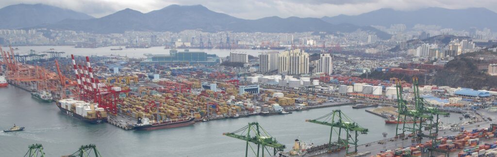 Seehafen Busan: Man kann ihn auch virtuell ansteuern