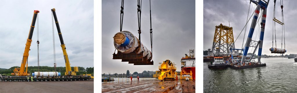 Very heavy goods: Mega-transportation project for offshore wind power