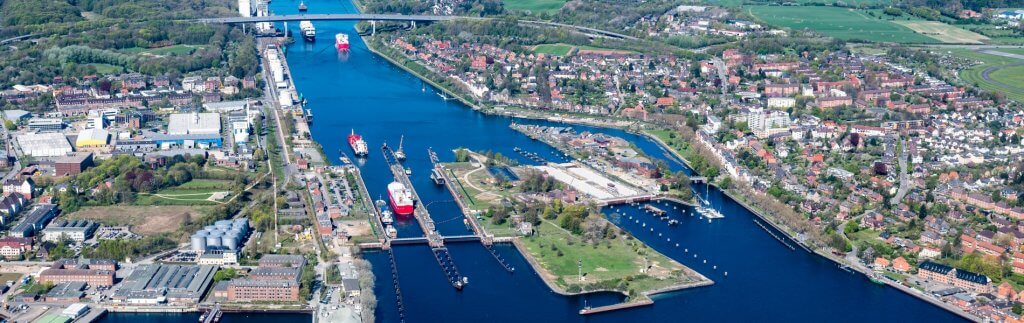 Der Nord-Ostsee-Kanal – die meistbefahrene künstliche Wasserstraße der Welt