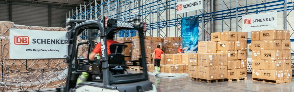 Porsche And Db Schenker Protective Equipment For Germany Logistik Aktuell